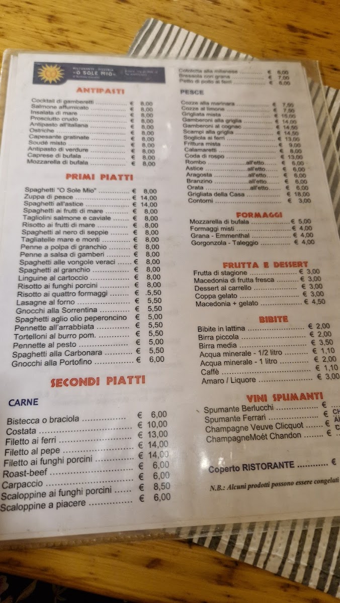 Menu O'sole Mio-4