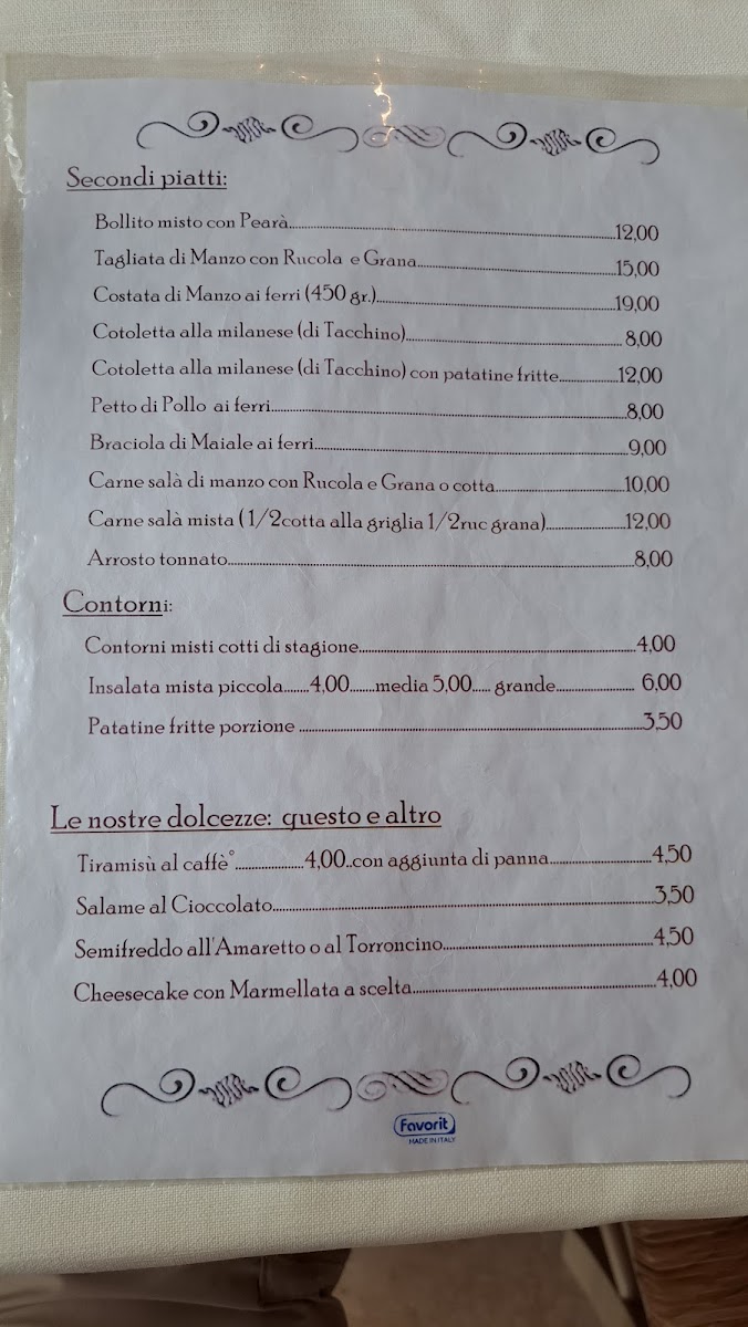 Menu Ostaria Trattoria Castel-3