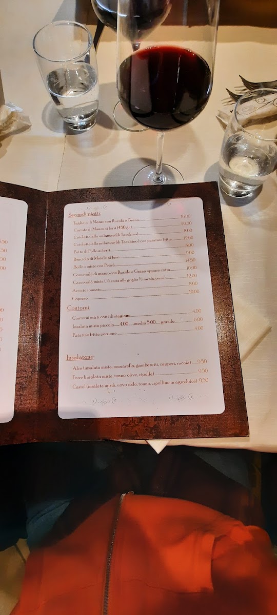 Menu Ostaria Trattoria Castel-8