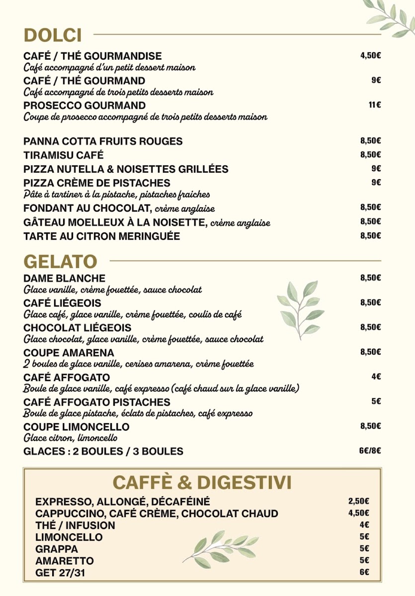 Menu Osteria 163-2