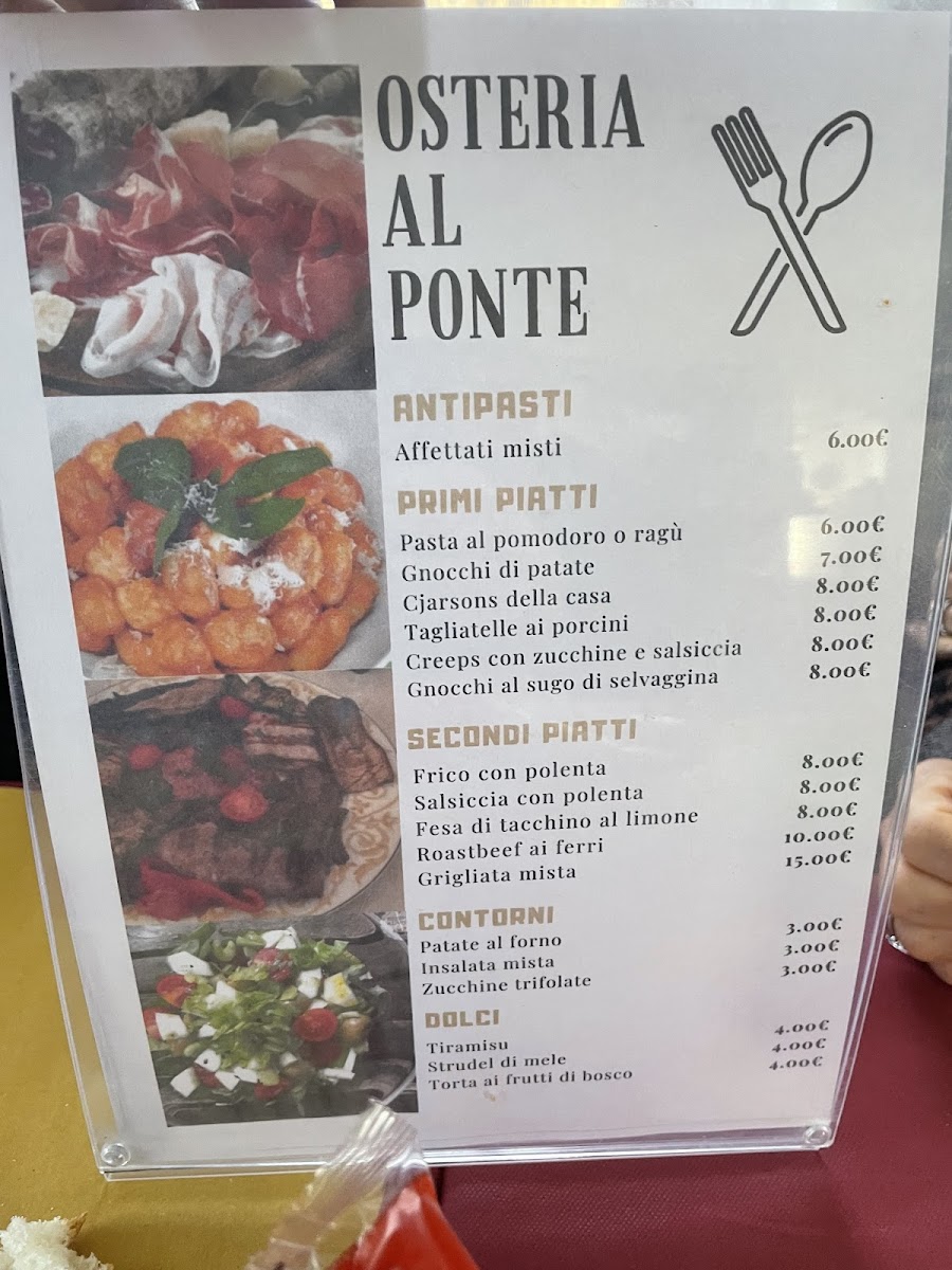 Menu Osteria Al Ponte-8