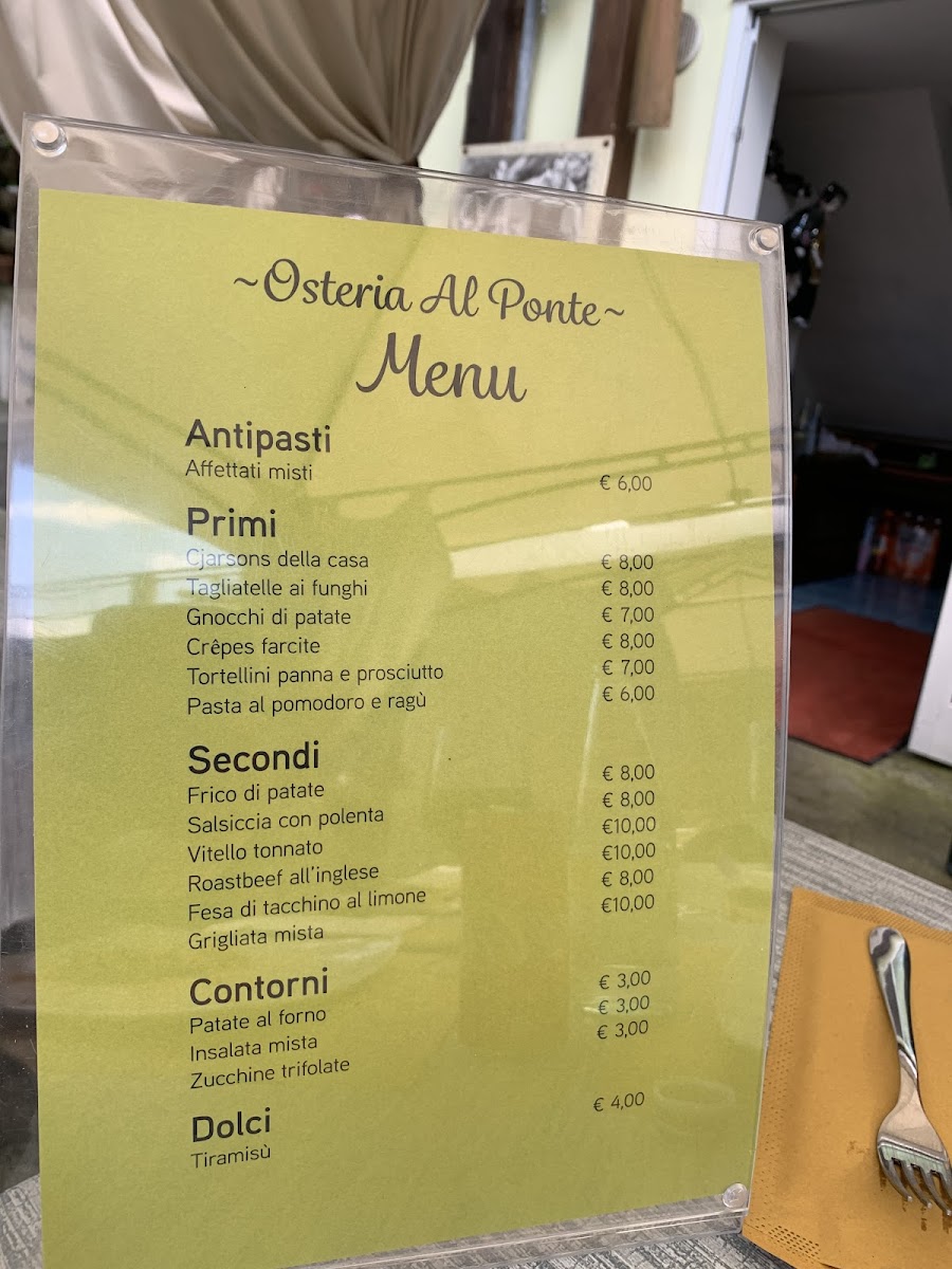 Menu Osteria Al Ponte-9