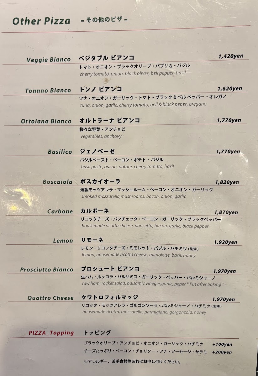 Menu Osteria Alberto-2