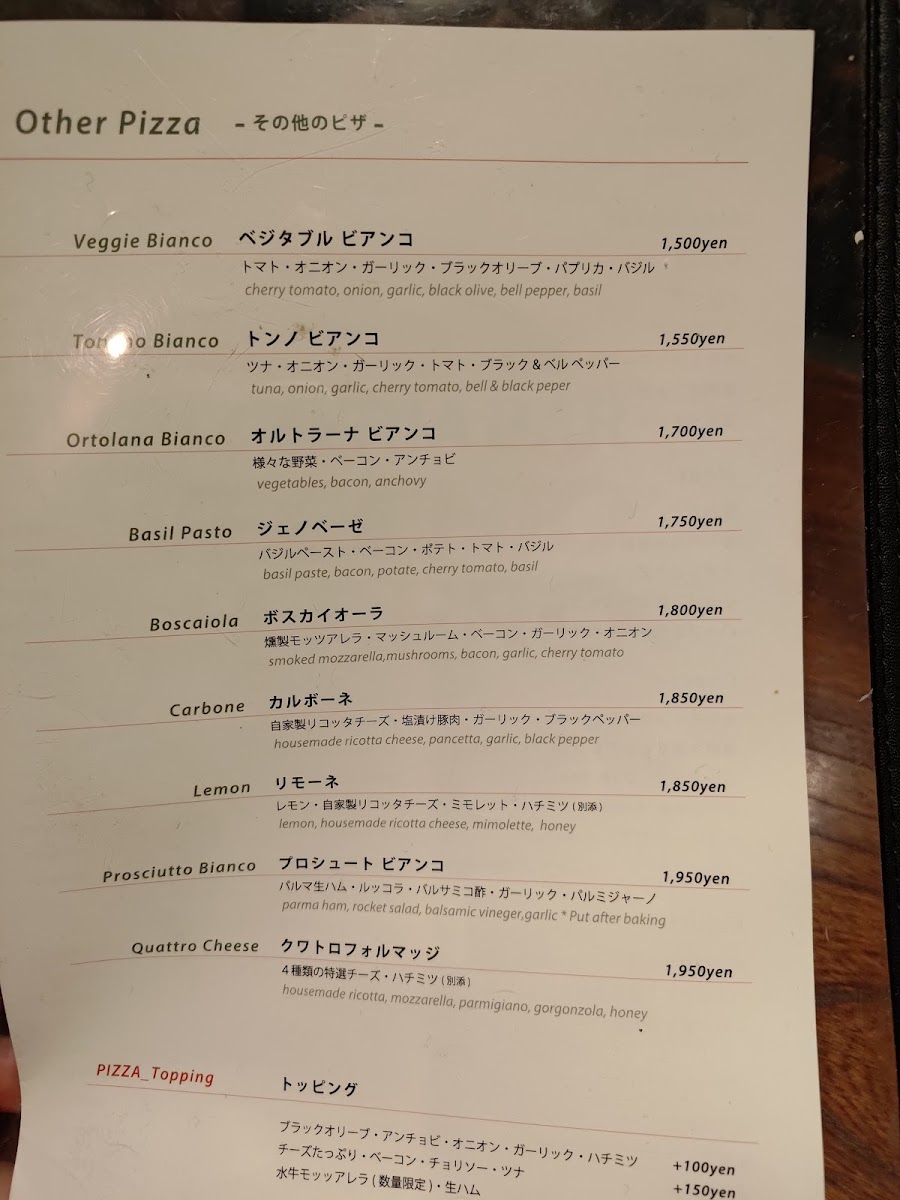 Menu Osteria Alberto-7