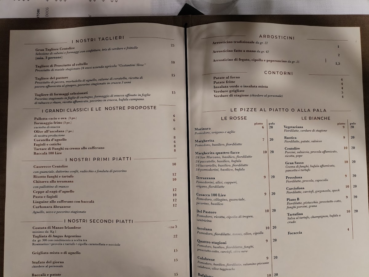 Menu Osteria Centolire-1