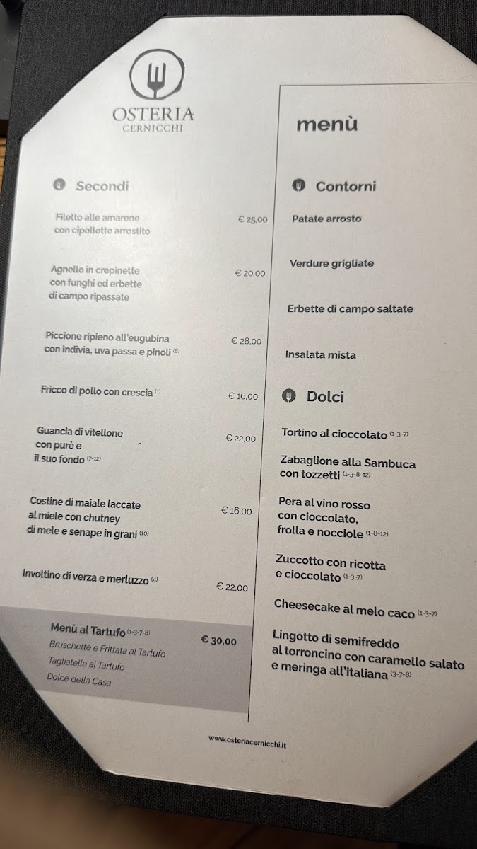 Menu Osteria Cernicchi-5