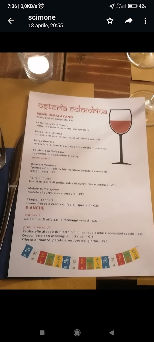 Menu Osteria Colombina-7