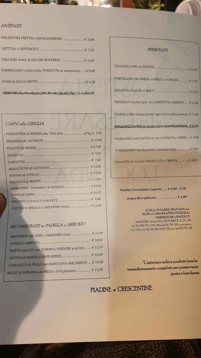 Menu Osteria Da Cesare E Locanda-10