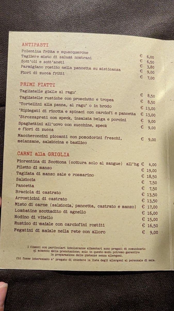 Menu Osteria Da Cesare E Locanda-7