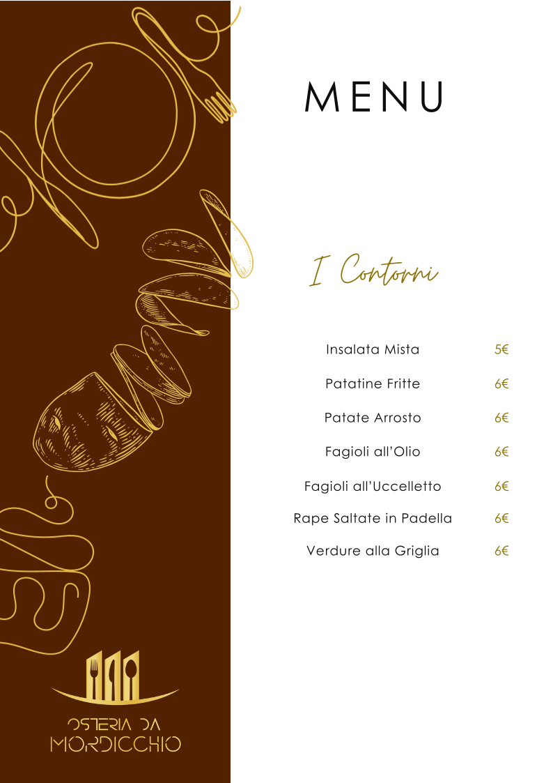 Menu Osteria Da Mordicchio-10