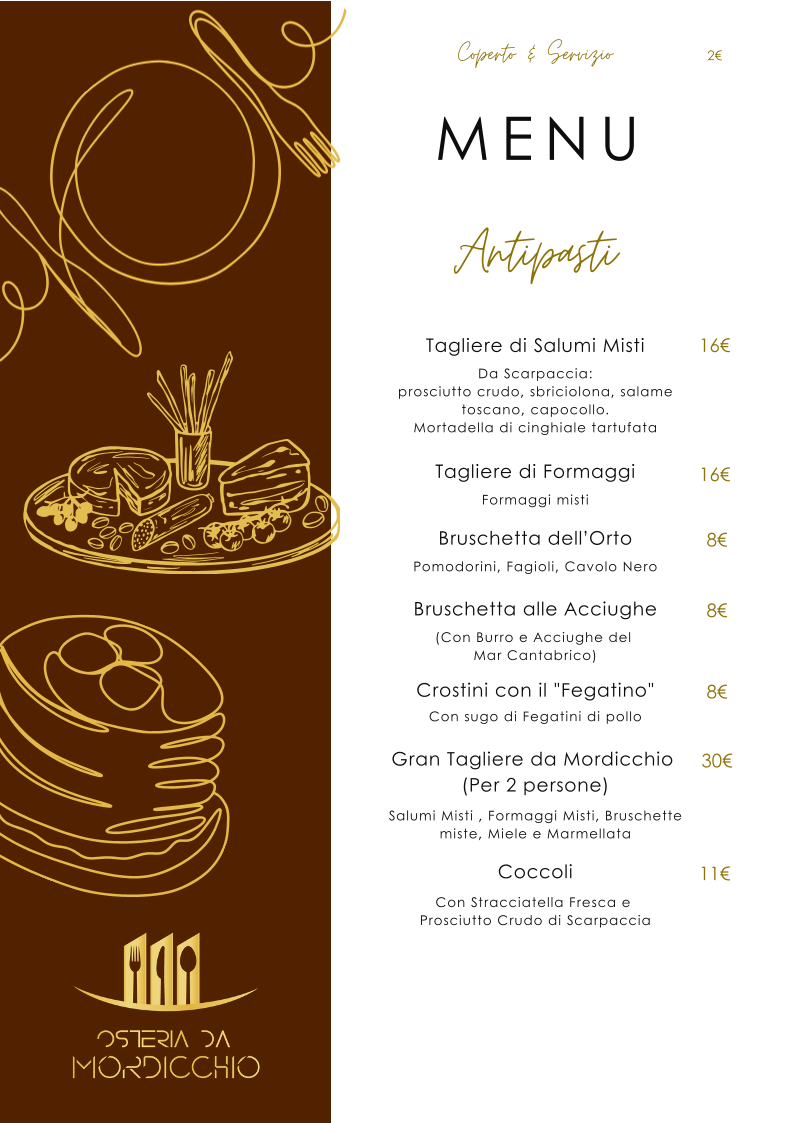 Menu Osteria Da Mordicchio-5
