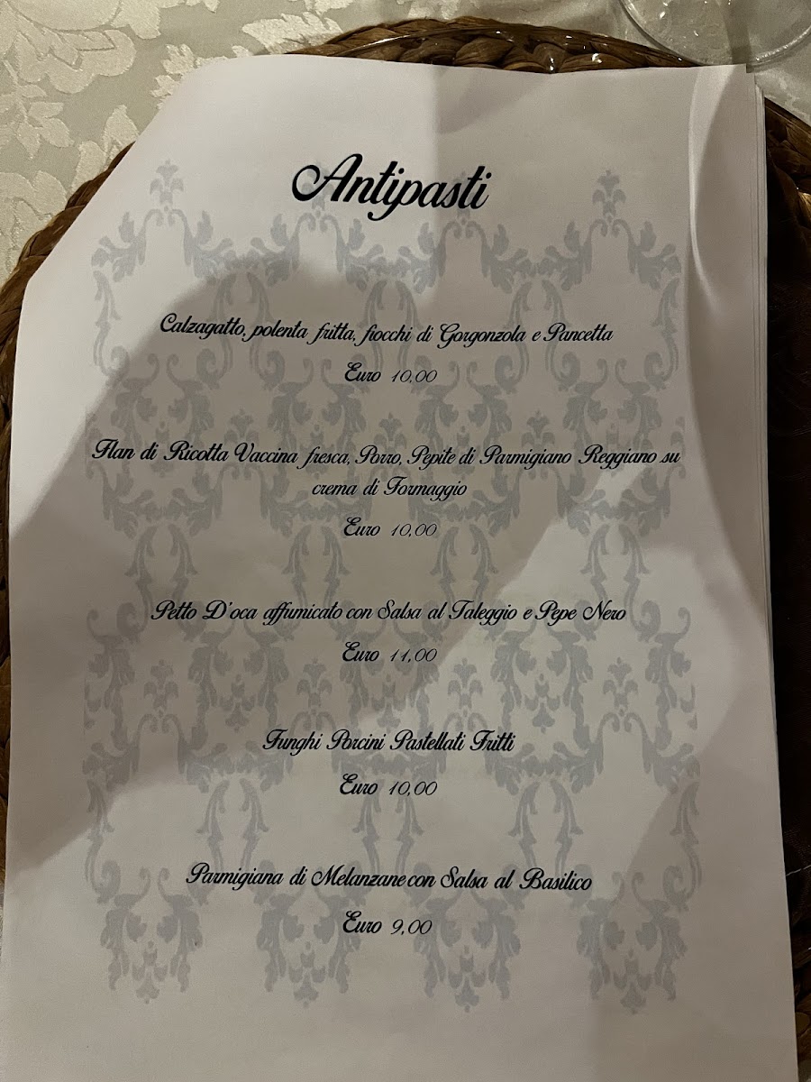Menu Osteria Del Borgo Formigine-5