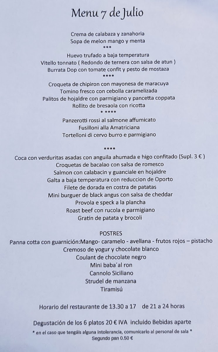 Menu Osteria Del Mare-3