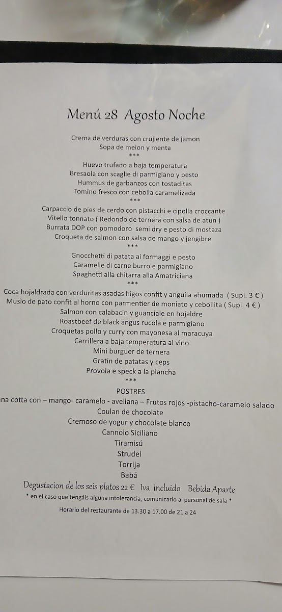 Menu Osteria Del Mare-5