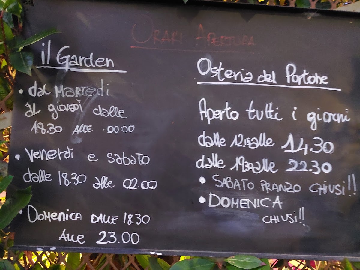 Menu Osteria Del Portone-5