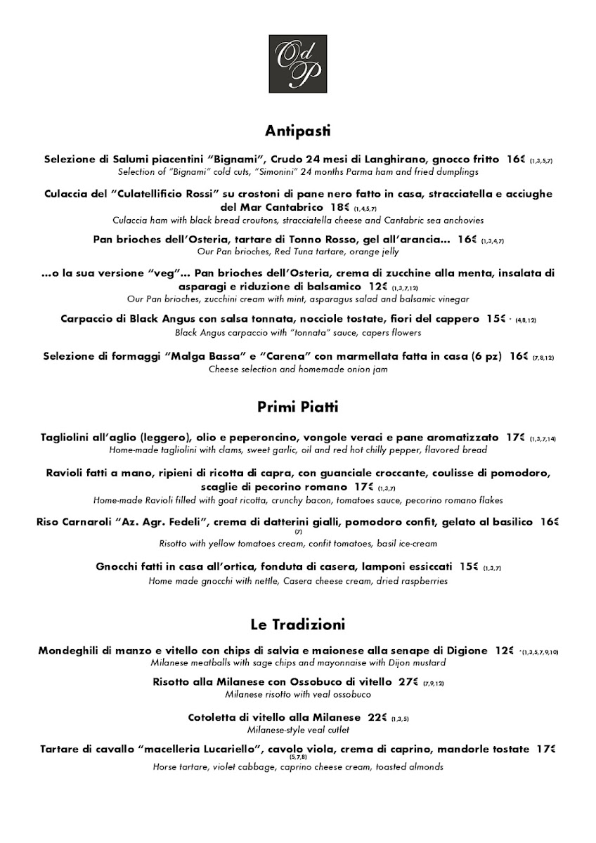Menu Osteria Del Portone-7