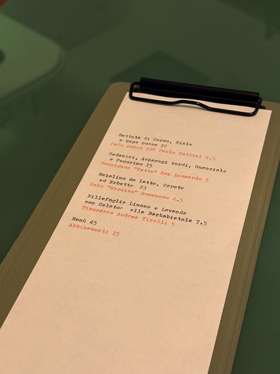 Menu Osteria Del Tempo Perso-1