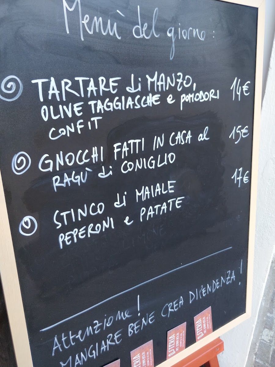 Menu Osteria Del Tempo Perso-8