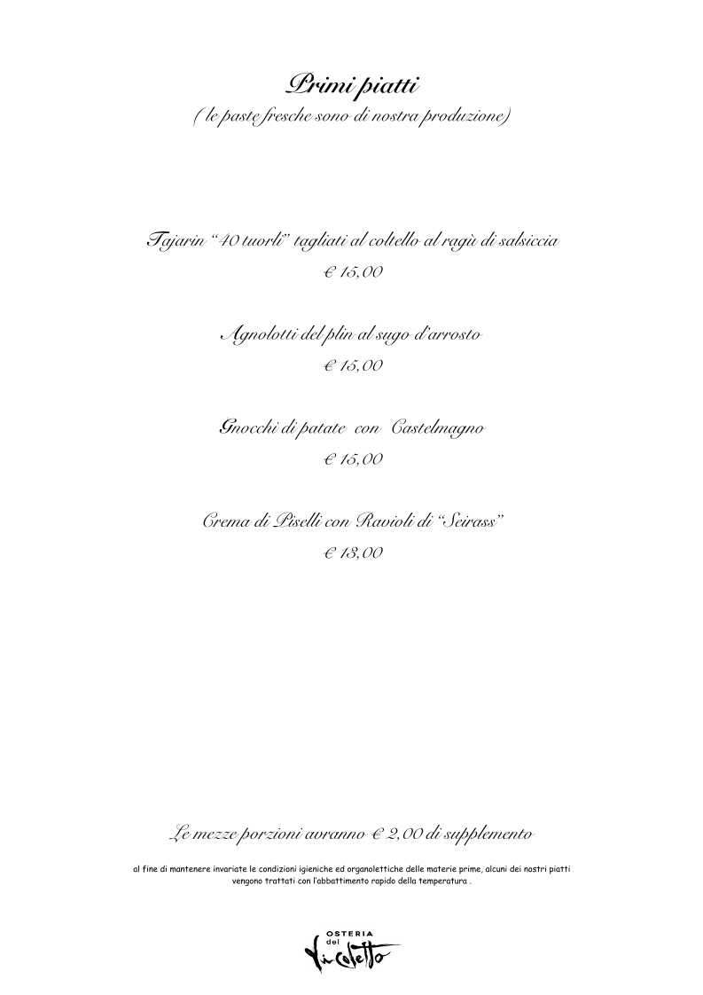 Menu Osteria Del Vicoletto-4