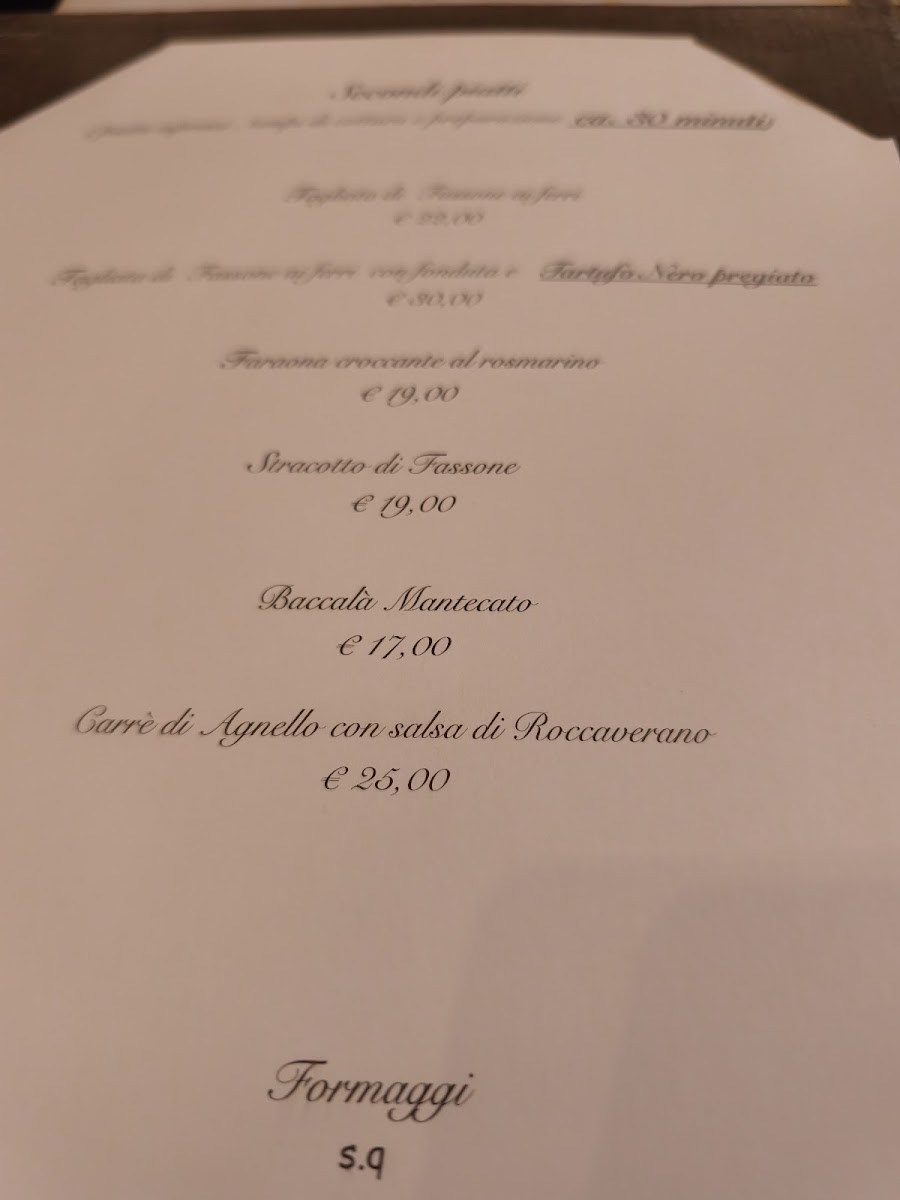 Menu Osteria Del Vicoletto-7