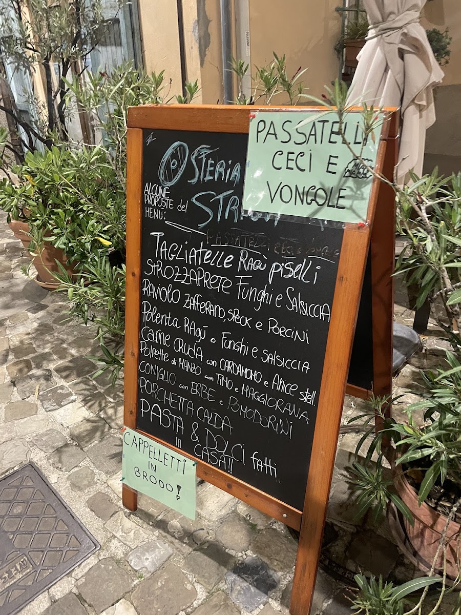 Menu Osteria Della Strega Di Ceccaroli Renzo-10