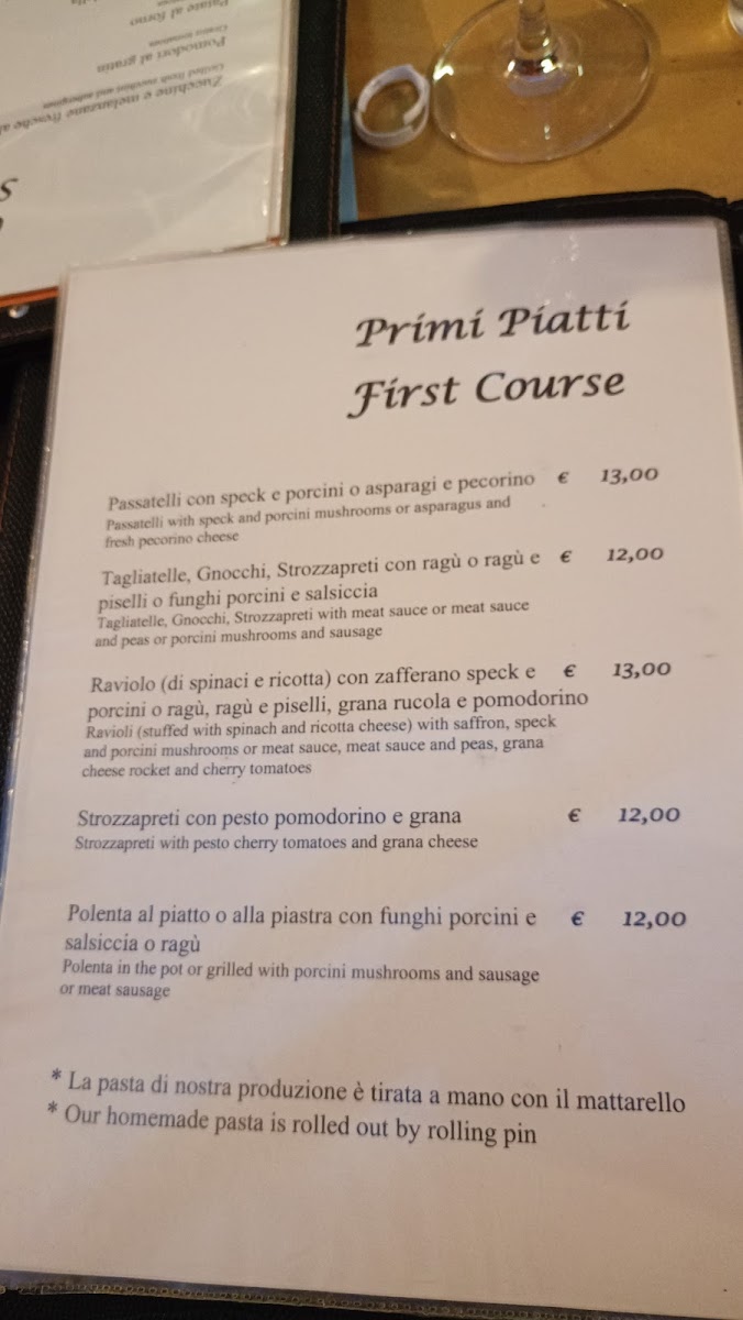 Menu Osteria Della Strega Di Ceccaroli Renzo-7