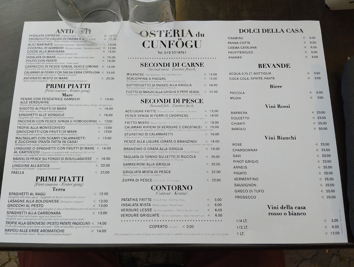 Menu Osteria Du Cunfögu-2
