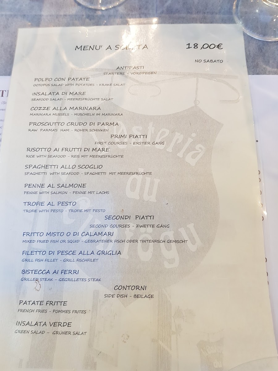 Menu Osteria Du Cunfögu-9