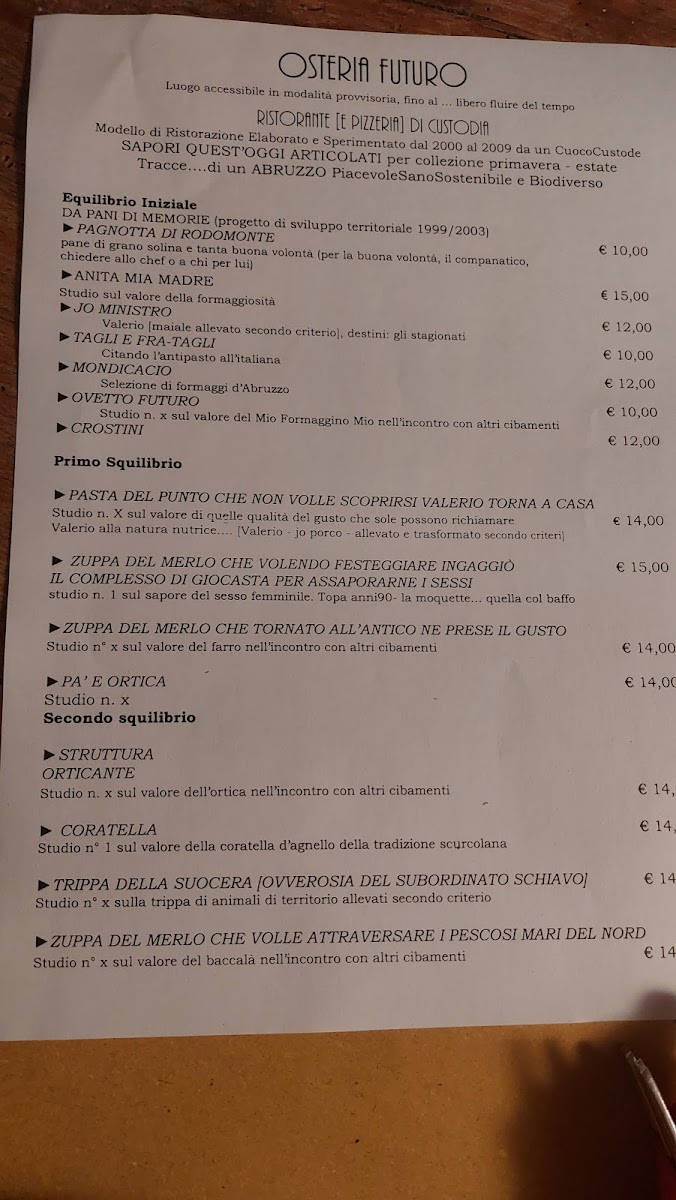 Menu Osteria Futuro-5