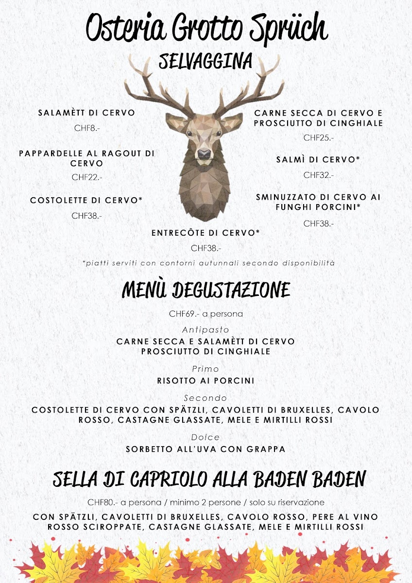 Menu Osteria Grotto Spruch-5