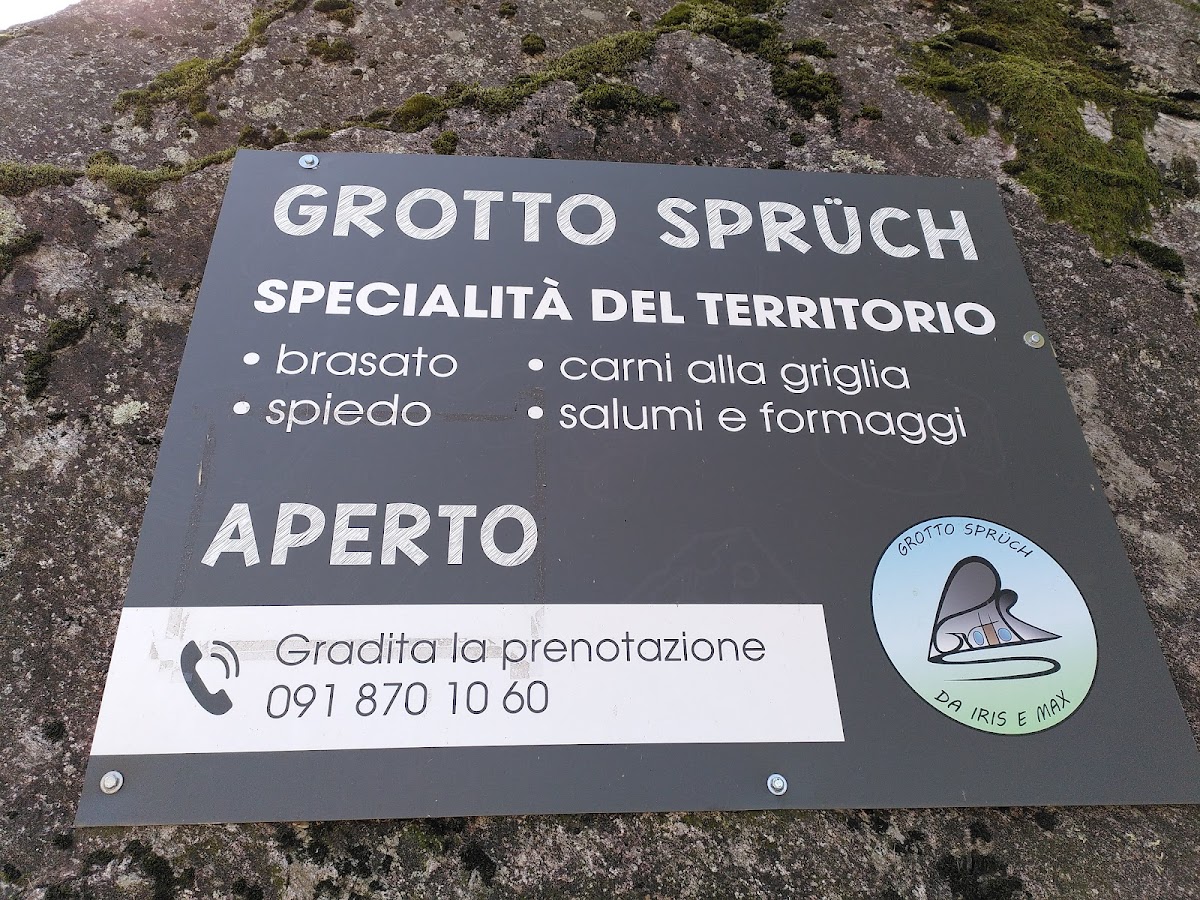 Menu Osteria Grotto Spruch-8