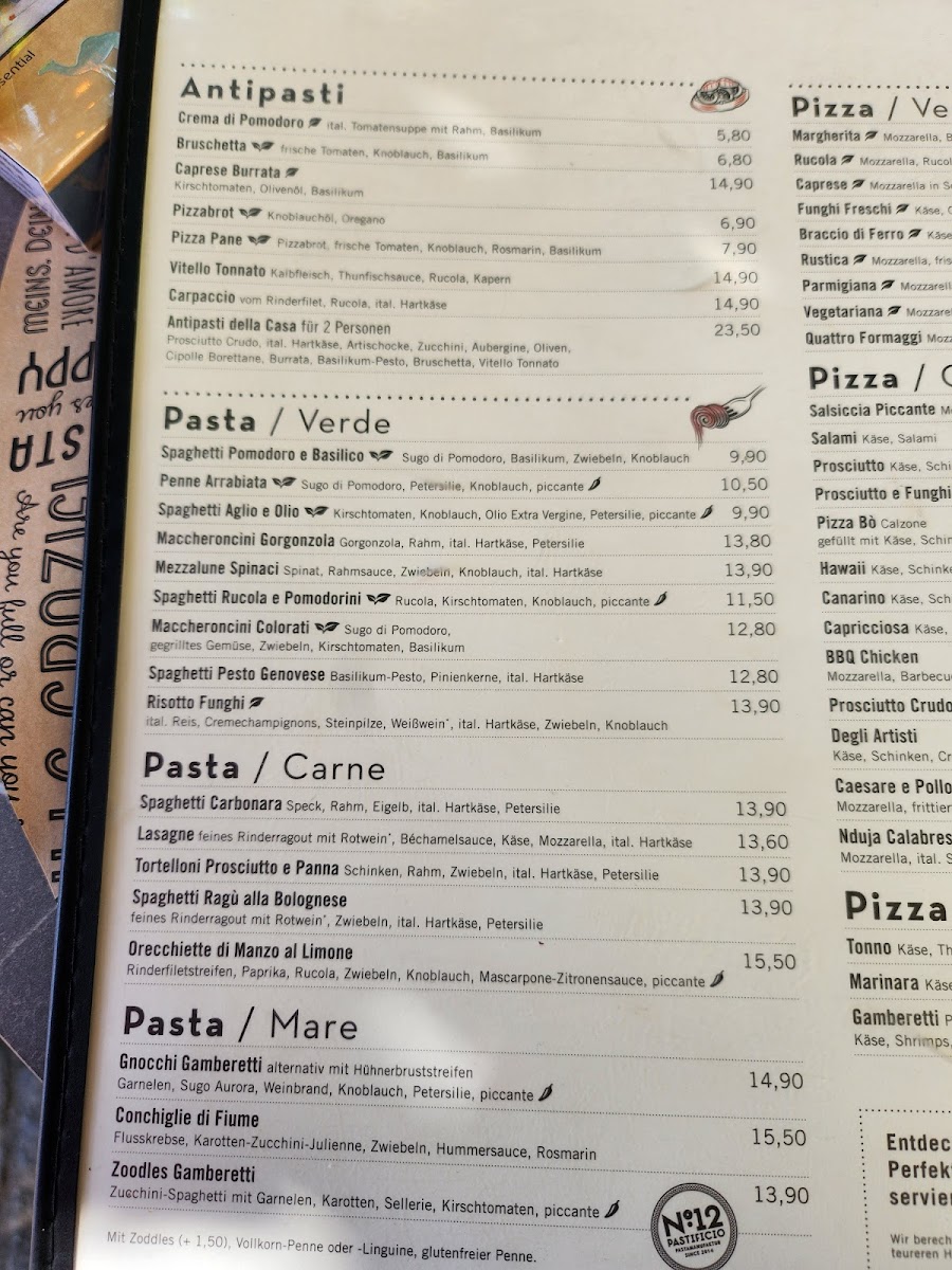 Menu Osteria Il Pescatore-5