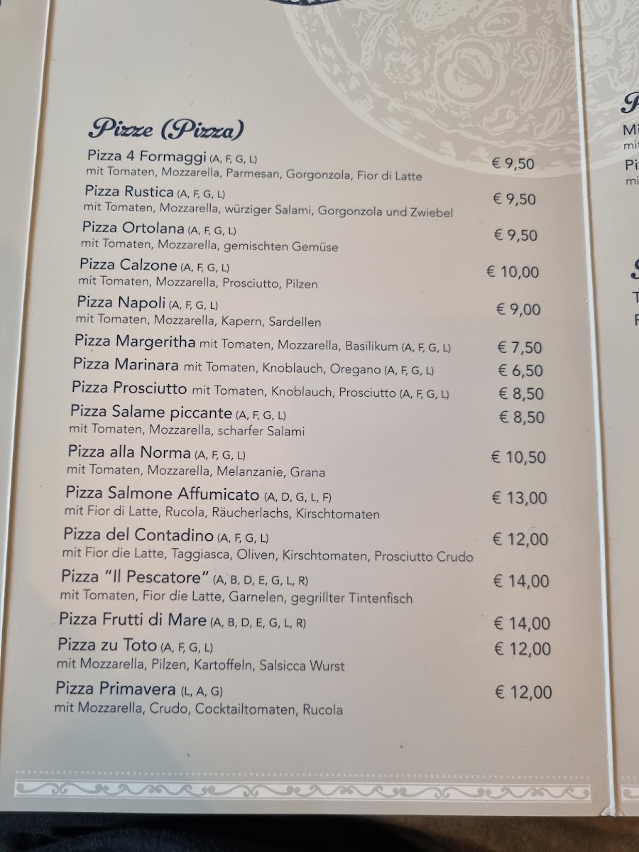 Menu Osteria Il Pescatore-9
