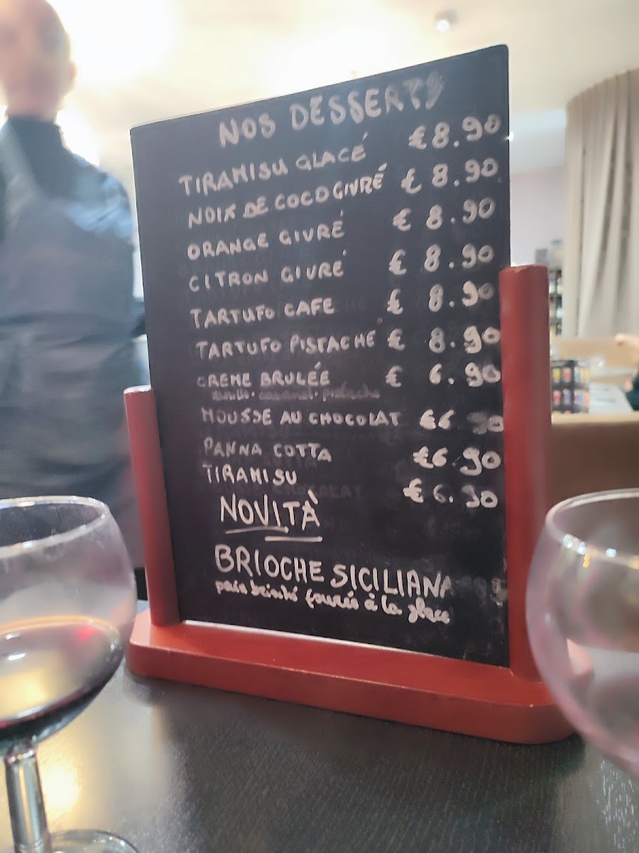 Menu Osteria La Bufala-1