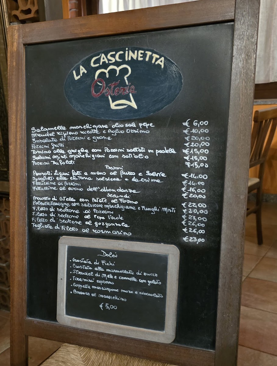 Menu Osteria La Cascinetta-1