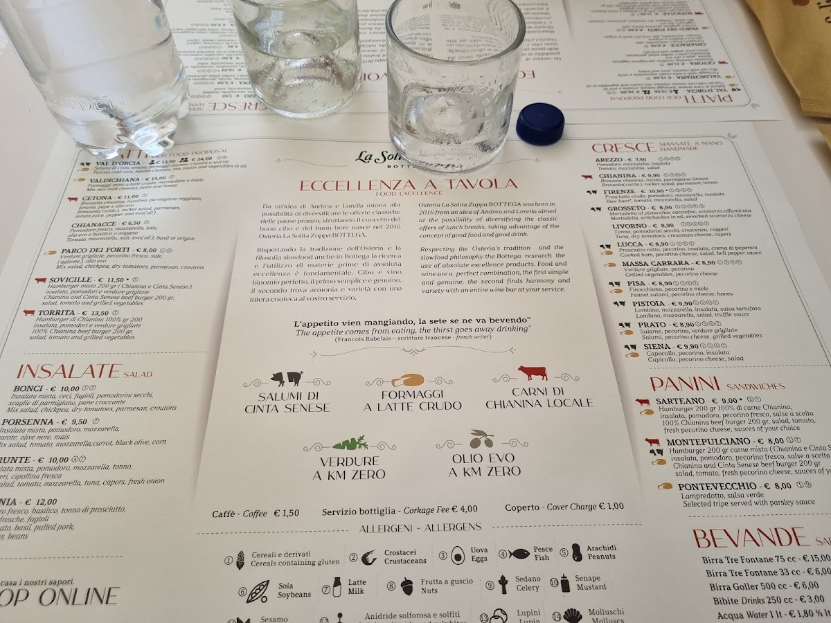 Menu Osteria La Solita Zuppa-6
