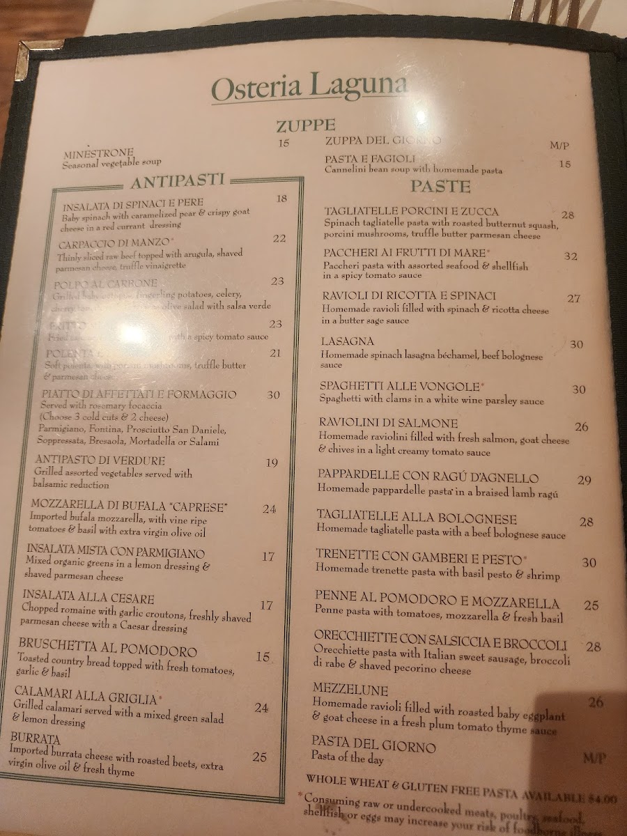 Menu Osteria Laguna-2