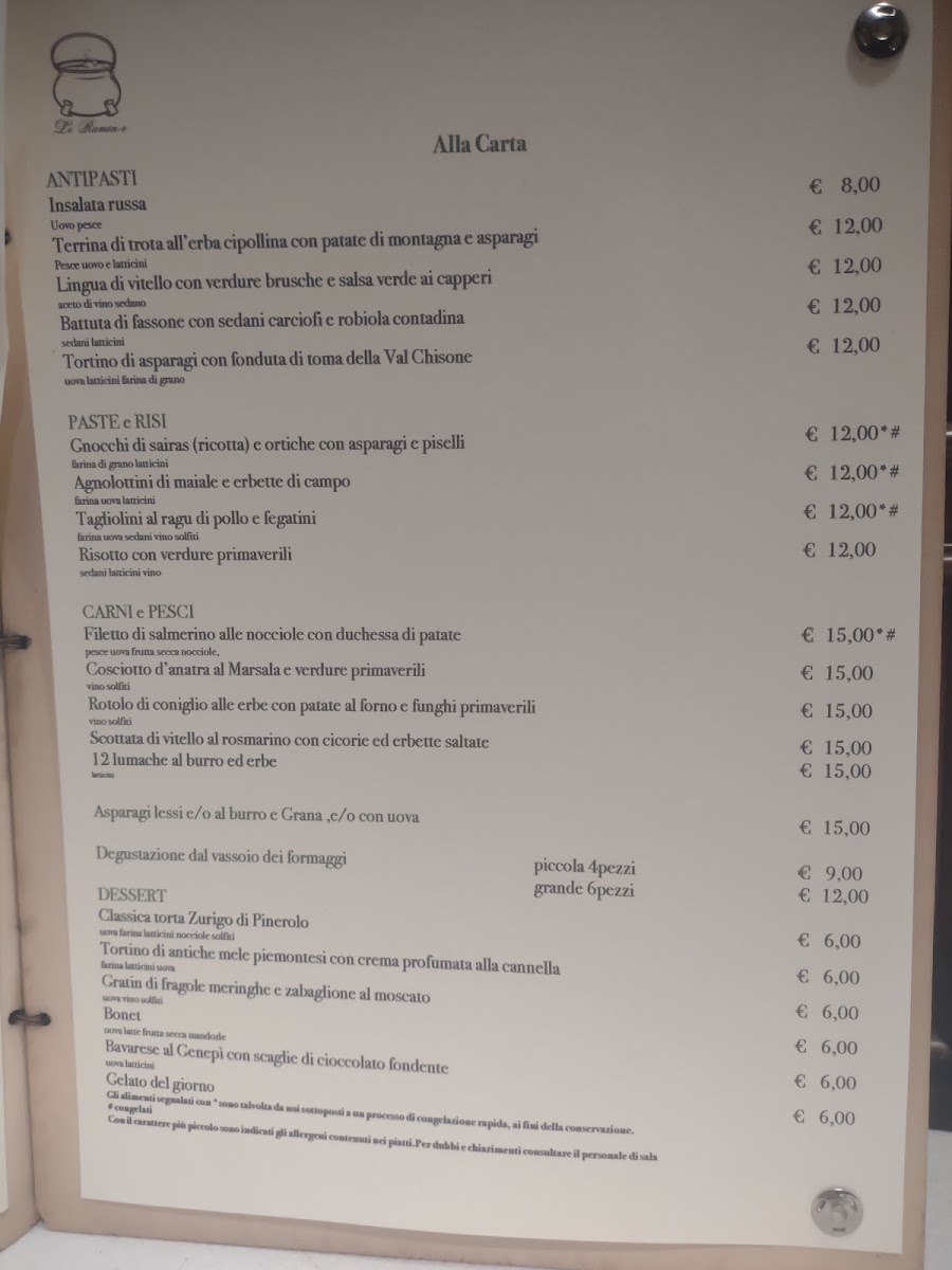Menu Osteria Le Ramine-3