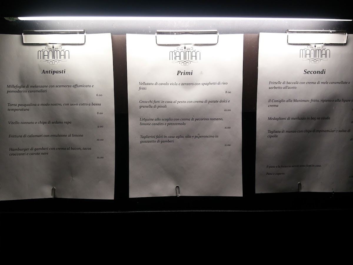 Menu Osteria Maniman-5