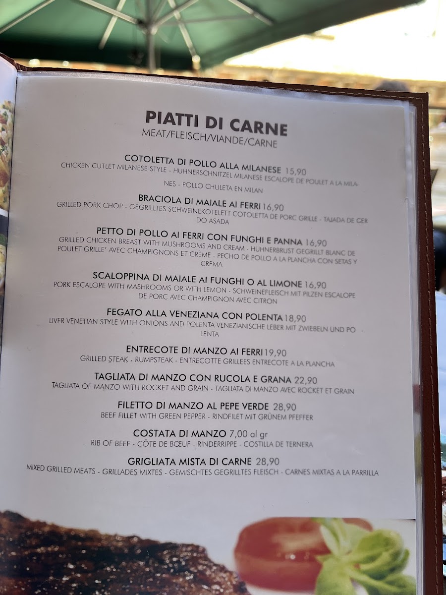 Menu Osteria N. 1-1