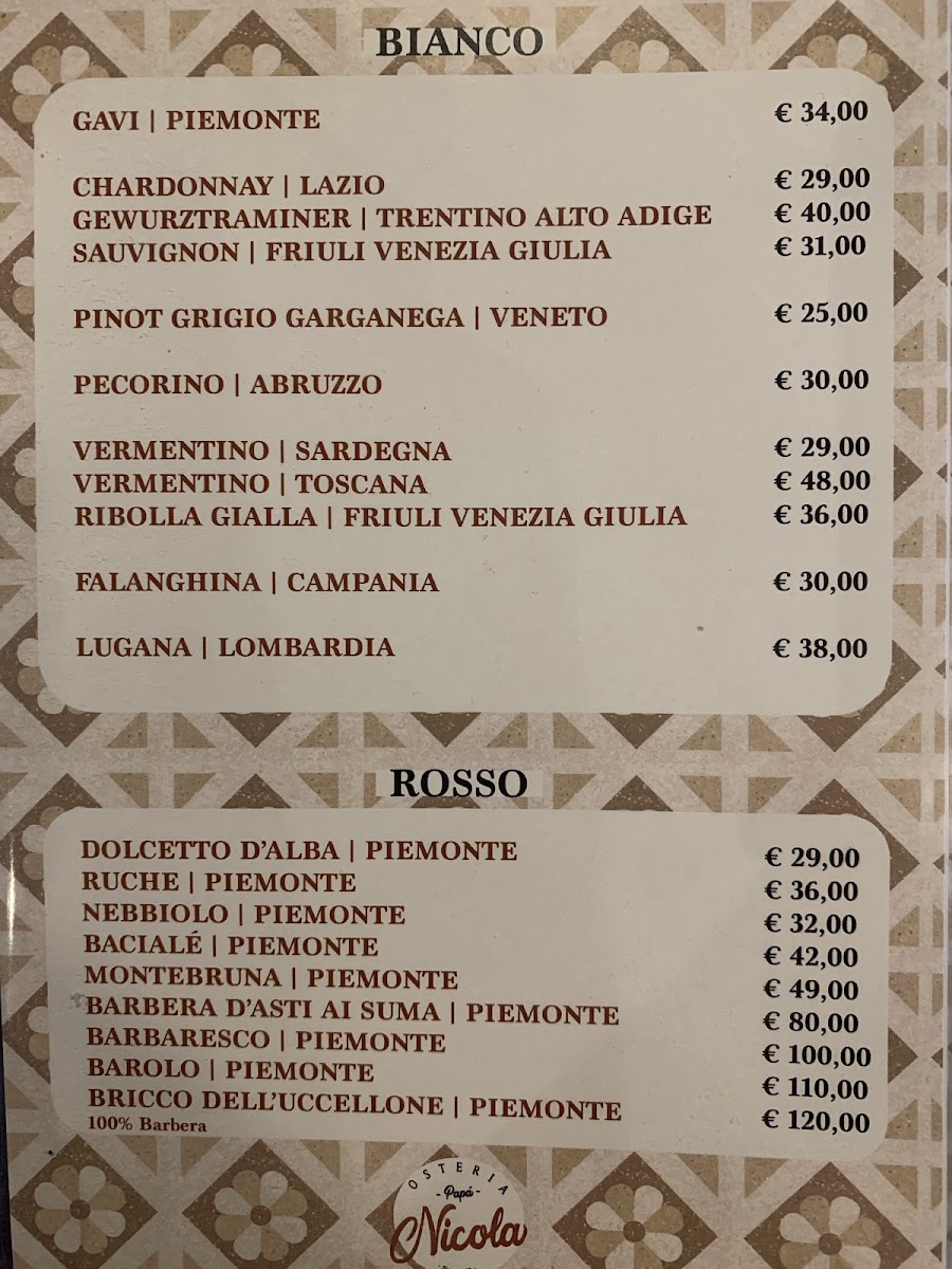 Menu Osteria Papà Nicola-4