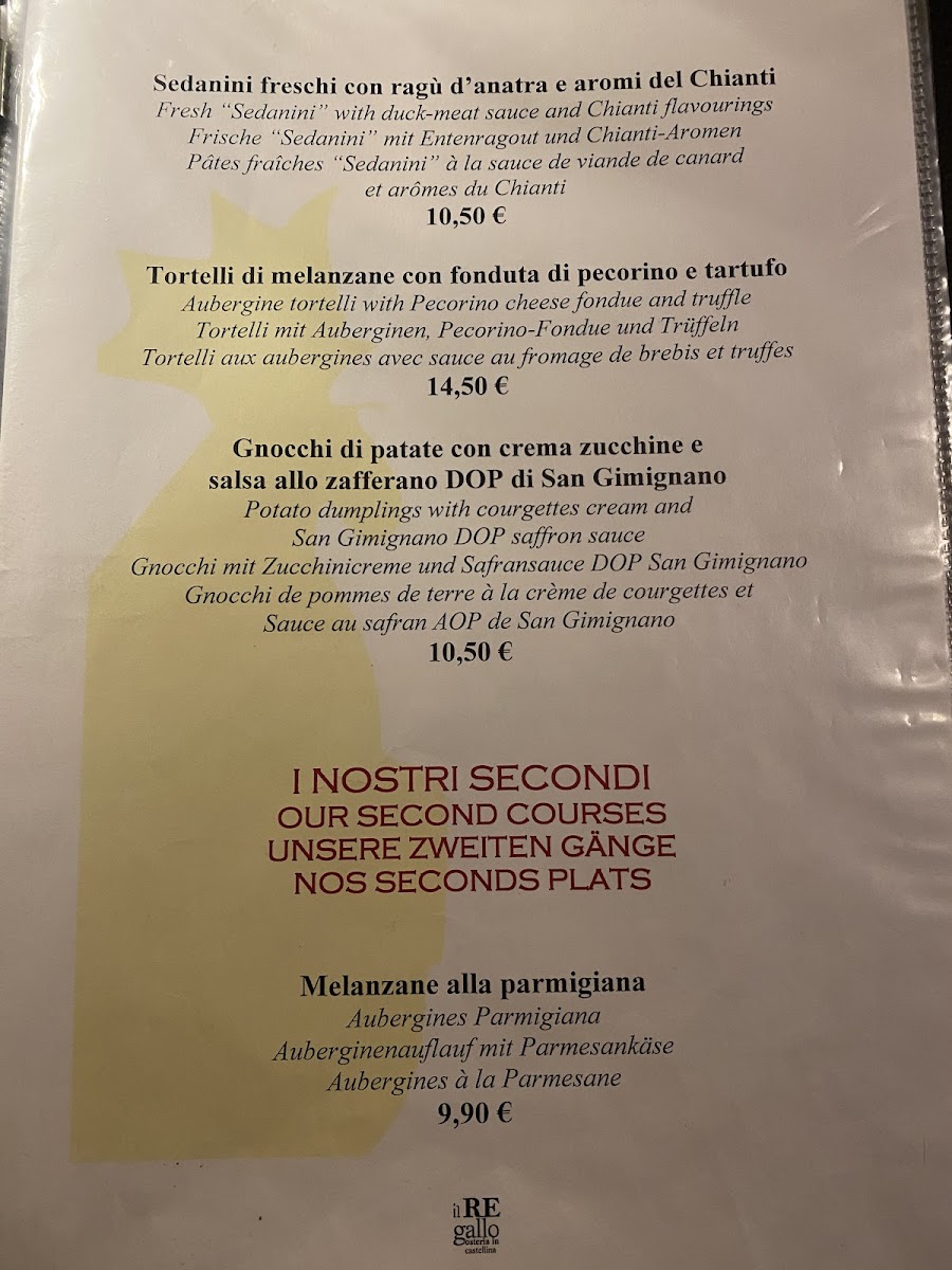 Menu Osteria Rosticceria Il Re Gallo-3