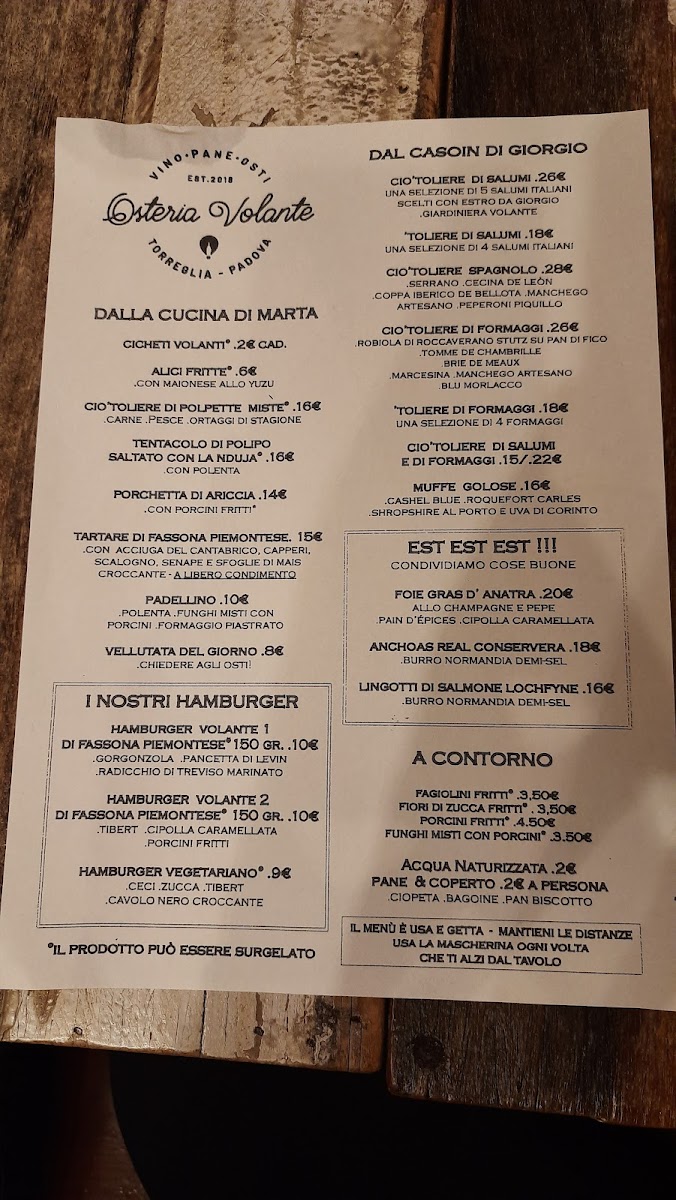Menu Osteria Volante-7