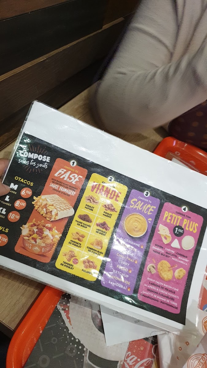 Menu O'tacos Chartres-8