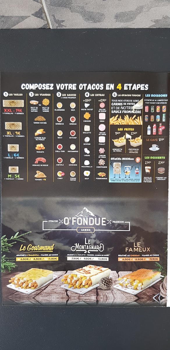 Menu O'tacos Marseille Grand Littoral-2