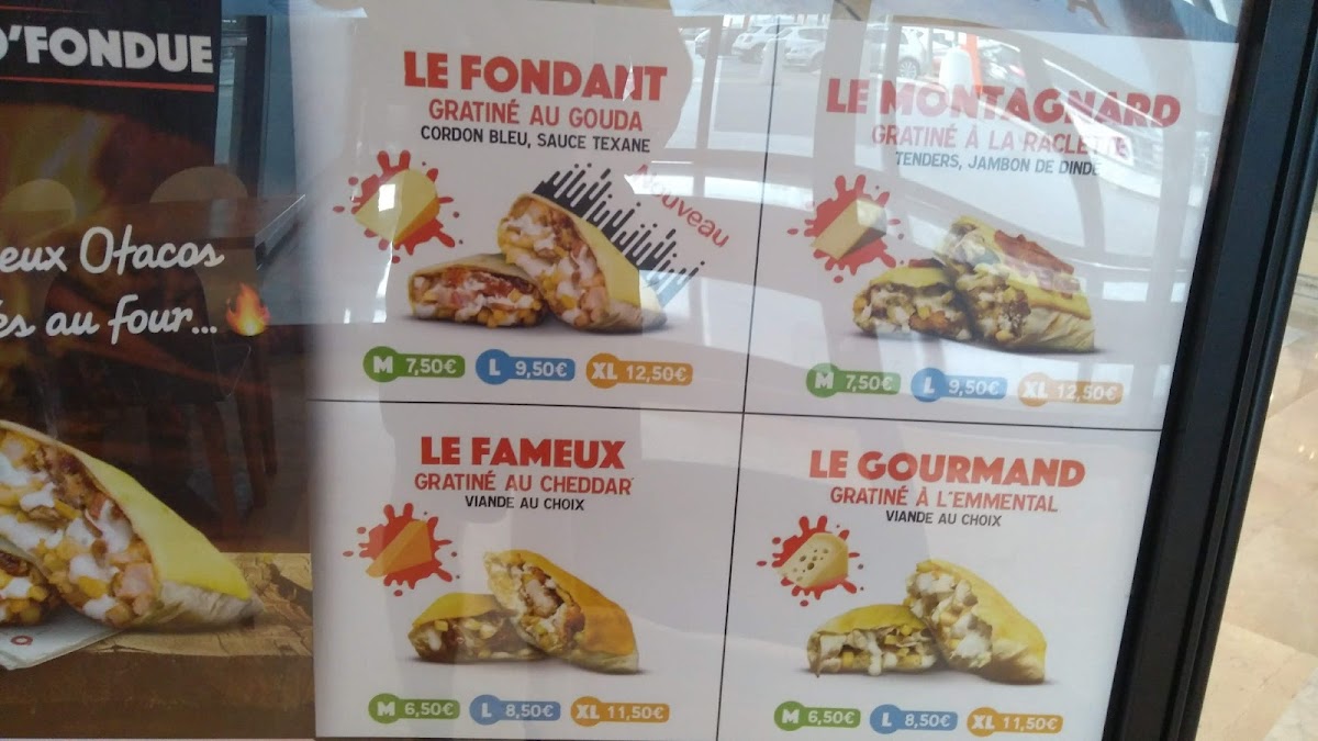 Menu O'tacos Marseille Grand Littoral-7