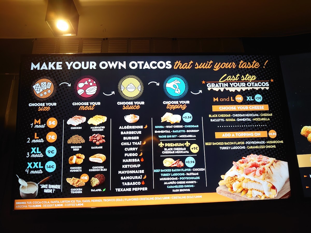 Menu O’Tacos Nice Gare-1