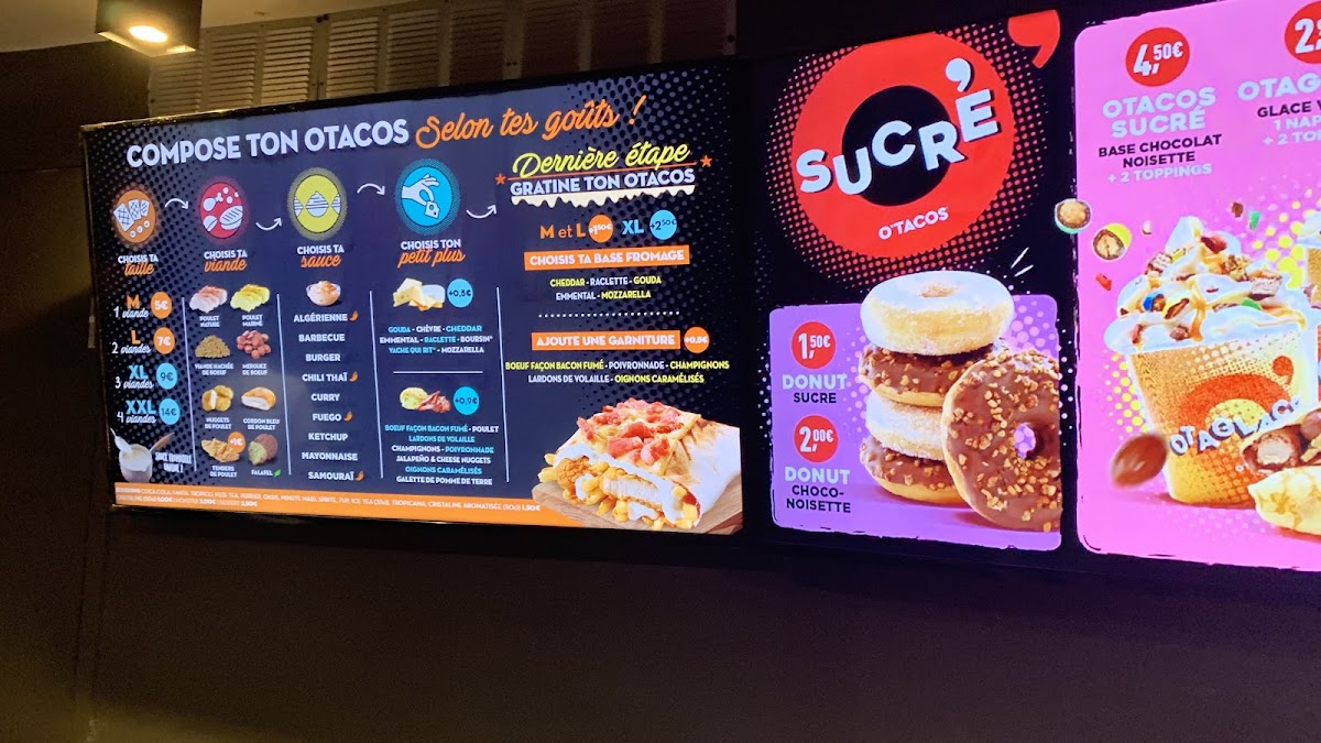 Menu O’Tacos Nice Gare-3