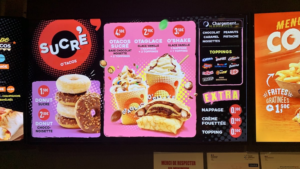 Menu O’Tacos Nice Gare-6