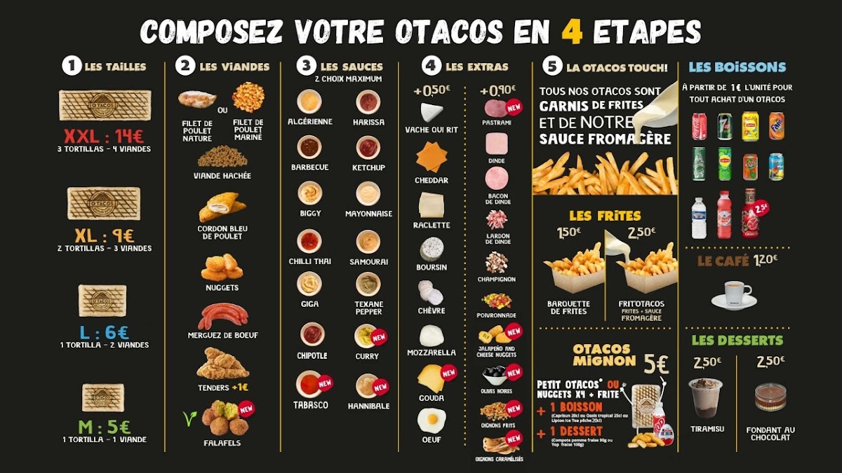 Menu O'tacos Roubaix-2